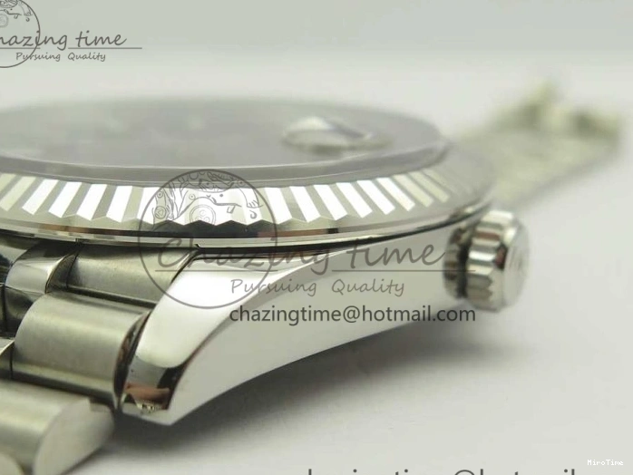 MiroTime 1219 DateJust 41 126334 904L SS DJF 1:1 Best Edition Gray Dial on Jubilee Bracelet A Colorful 3301